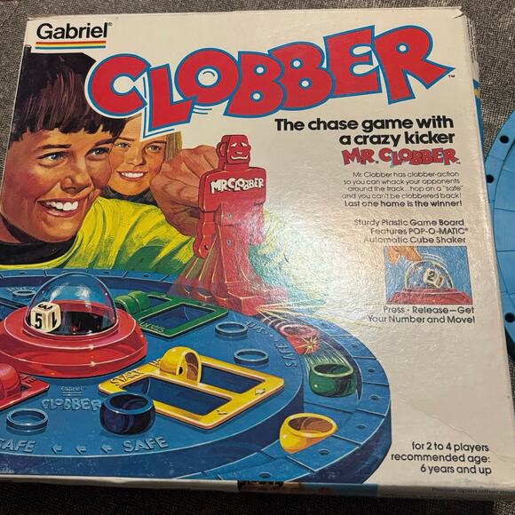 Vintage Clobber Gabriel Industries game 1976 COMPLETE - Picture 3 of 5